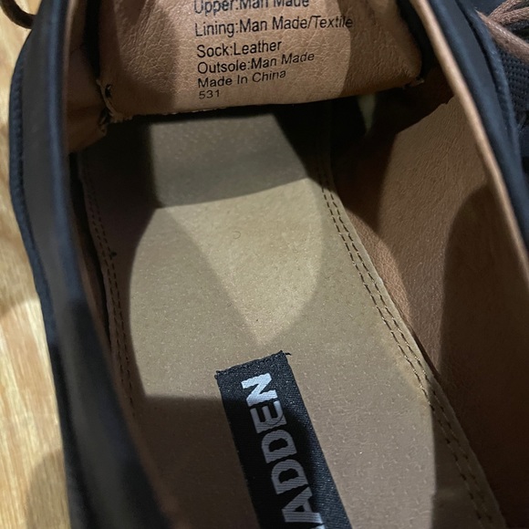 Steve Madden M-Dillon Dress shoes Blk Sz 11 - Picture 4 of 10